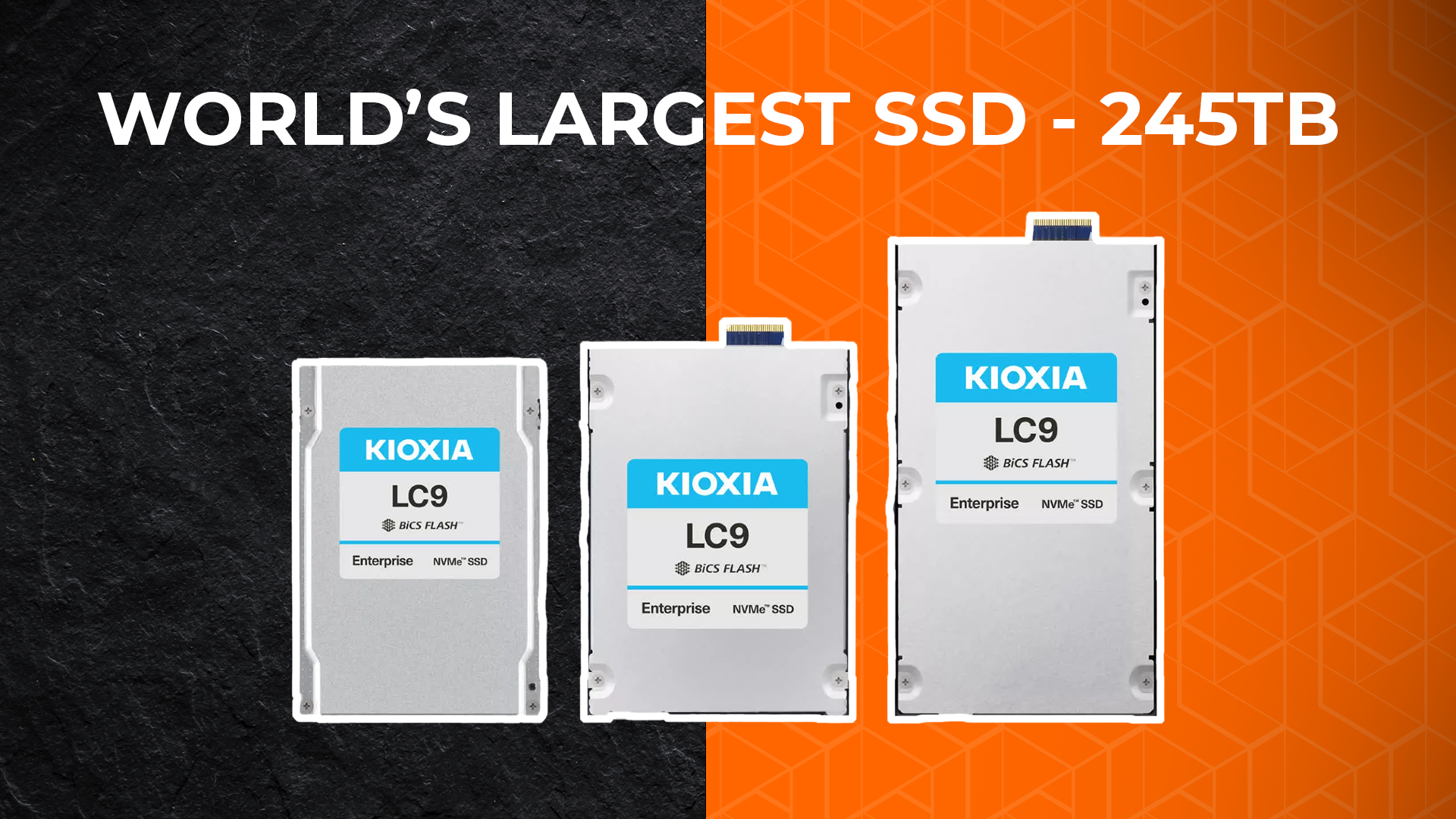 Kioxia 245TB SSD