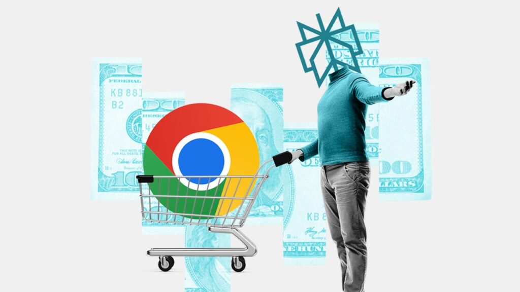 Perplexity buying google chrome