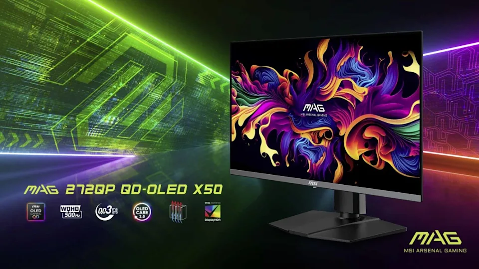 MSI MAG 272QP QD-OLED X50
