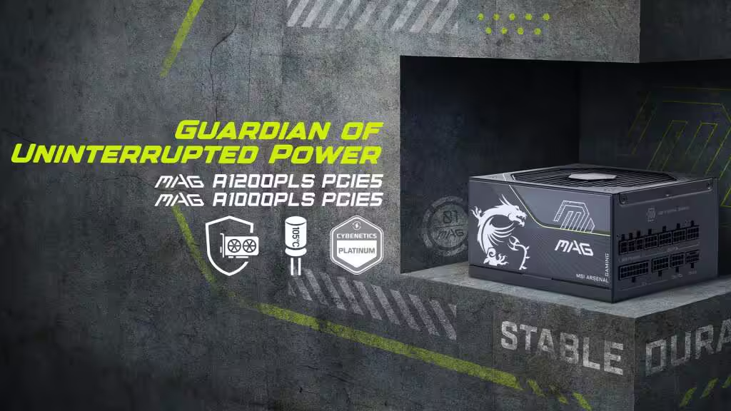 MSI PSU MAG A1200PLS: