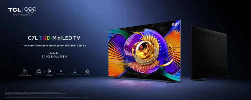 SQD Mini LED: TCL's C7L and C8L 